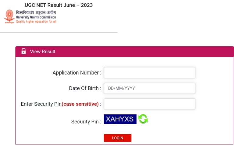 UGC NET results 2023