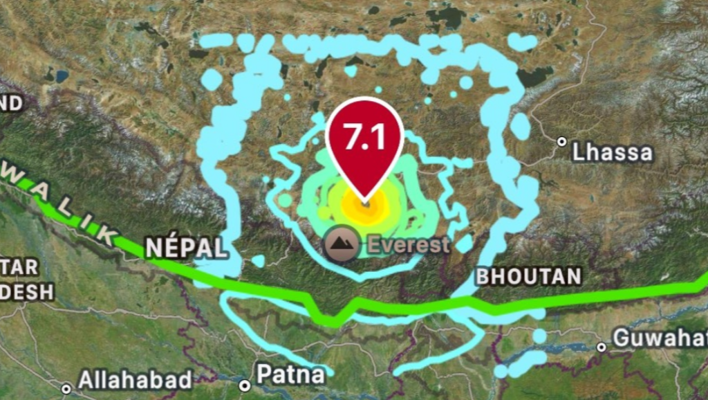 बिहार में भूकंप के झटके, पटना समेत कई जिलों में हड़कंप