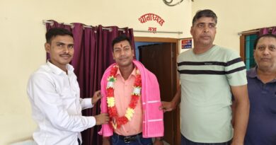 शिवाजीनगर थाना में अपर थाना अध्यक्ष शंकर कुमार चौधरी को भावभीनी विदाई