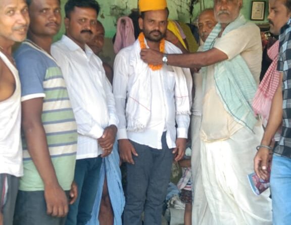 साधु झा शिवाजीनगर प्रखंड कांग्रेस के सचिव नियुक्त, संगठन मजबूत करने का लिया संकल्प