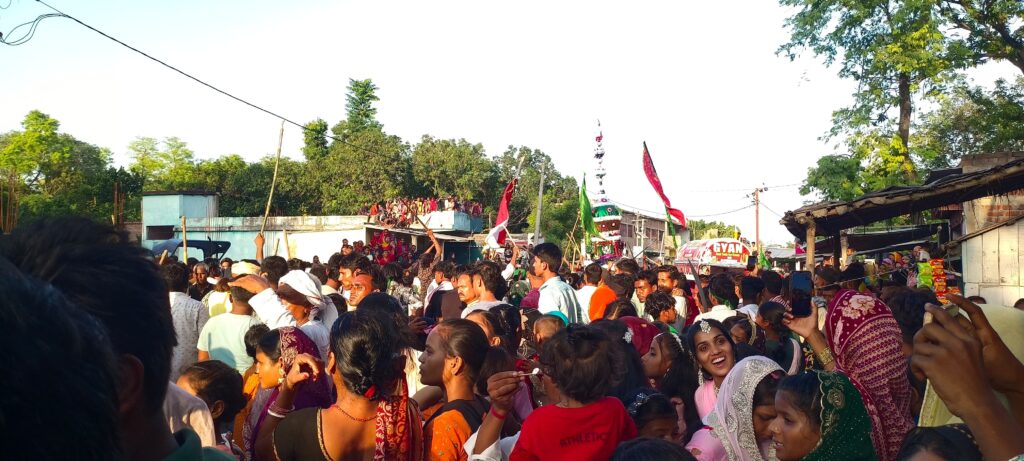 शिवाजीनगर प्रखंड में मोहर्रम पर्व शांतिपूर्ण माहौल में संपन्न