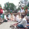 महागठबंधन का चुनाव आयोग के खिलाफ जोरदार प्रदर्शन, शिवाजीनगर में चक्का जाम