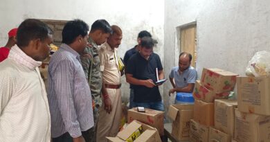 शिवाजीनगर में ठनका चौक पर किराना दुकान से 10 लाख की चोरी, चौकीदारों को भनक तक नहीं लगी