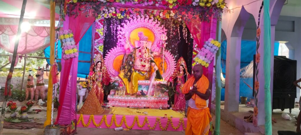 गणेश चतुर्थी महोत्सव की भव्य कलश यात्रा, सात दिवसीय महोत्सव का शुभारंभ