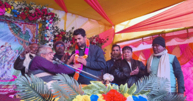 श्री कृष्ण की क्रांतिकारी लीलाएँ: "अन्नदान और वस्त्रदान से प्रसन्न होते हैं भगवान" – शहरू गांव में श्रीमद्भागवत कथा