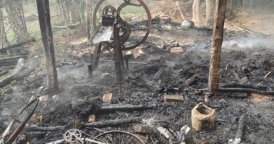 शिवाजीनगर के सरहिला गांव में शॉर्ट सर्किट से भीषण आग, घर का सारा सामान जलकर राख