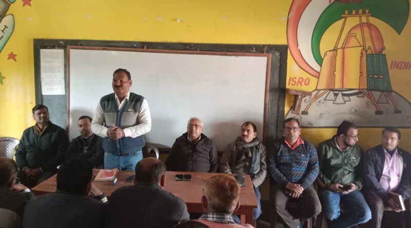 फाइलेरिया उन्मूलन को लेकर शिवाजीनगर में अहम बैठक, 10 फरवरी से शुरू होगा सर्वजन दवा सेवन अभियान