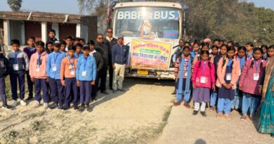 मुख्यमंत्री परिभ्रमण योजना: बल्लीपुर के छात्र-छात्राएं पहुंचे दरभंगा तारामंडल व एलएनएमयू