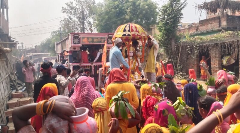 शिवरमा गांव में जय बजरंगवली जी की मूर्ति स्थापना व प्राण प्रतिष्ठा, 201 कलश यात्रा से गूंजा भक्ति का माहौल