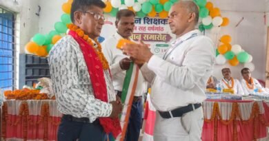 शिवाजीनगर में प्रधान शिक्षक एवं प्रधानाध्यापक मिलन सह वर्षगांठ सम्मान समारोह का भव्य आयोजन