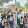 महादलित टोल में बच्चों के बीच मनाया गया कांग्रेस प्रदेश अध्यक्ष राजेश राम का जन्मदिन